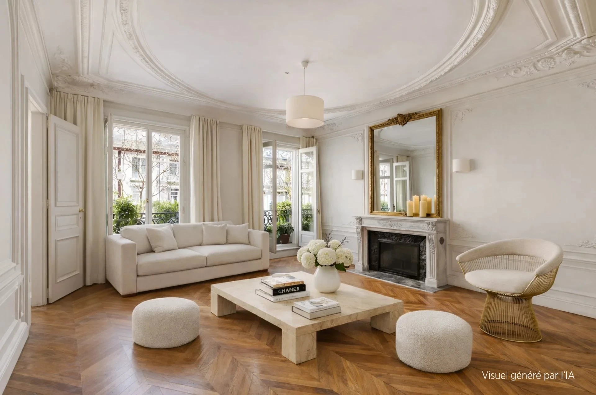 Dual-aspect apartment