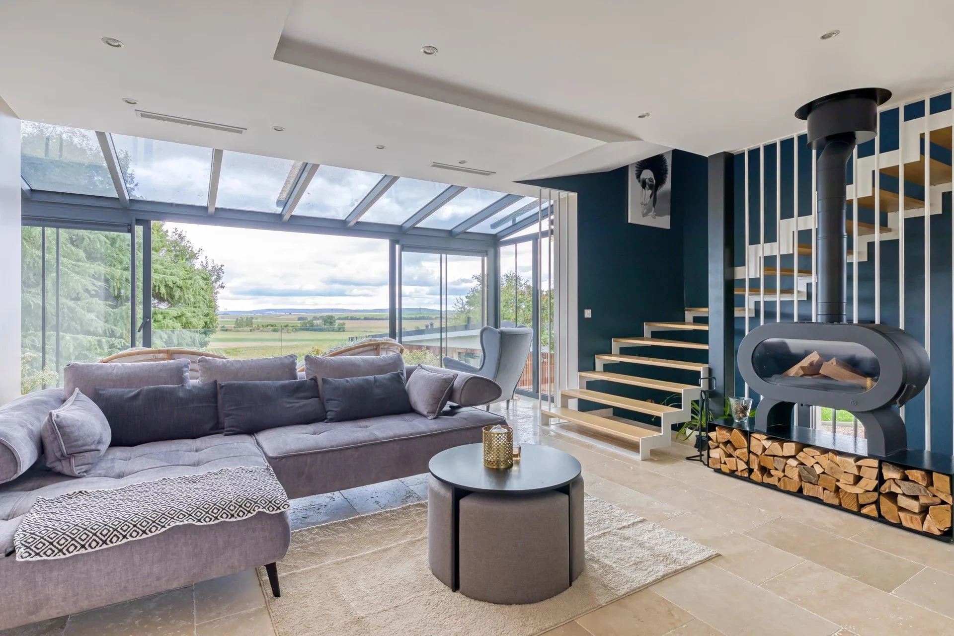 Belle propriété de deux maisons au coeur du Vexin