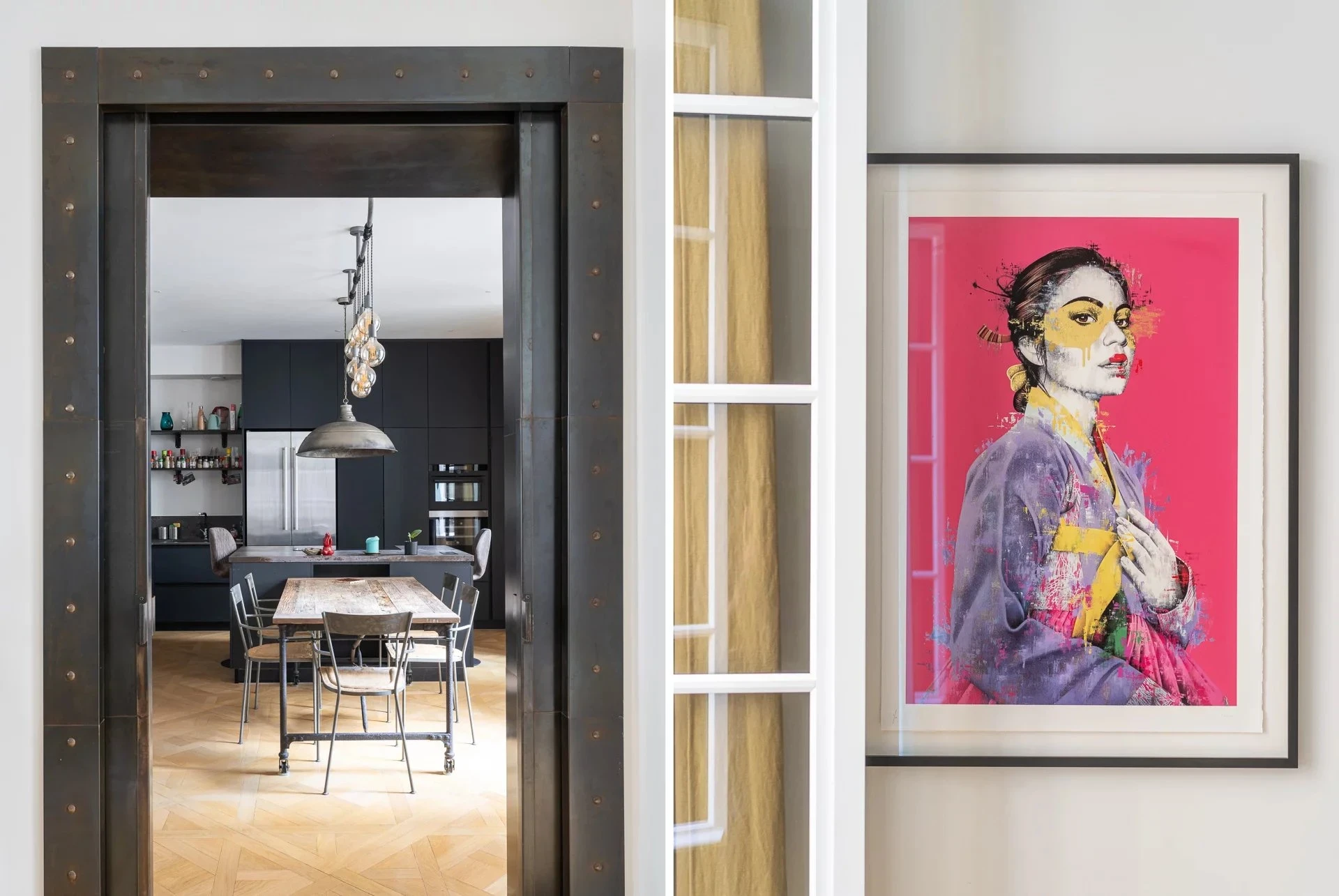 Renovated and redesigned family apartment