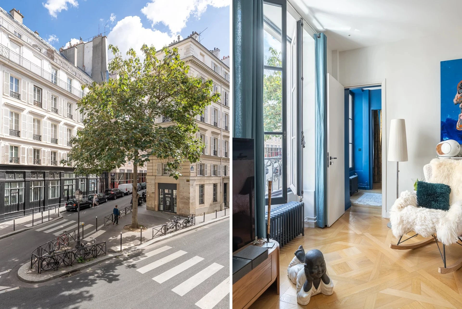 Appartement familial repensé et rénové
