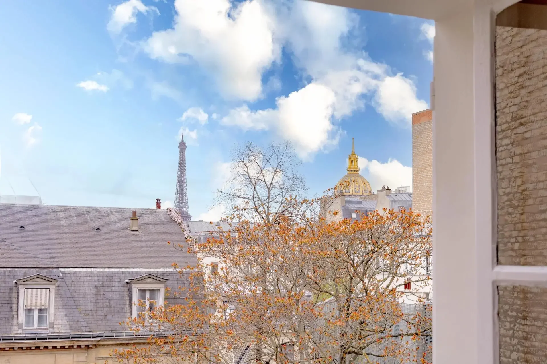 Appartement traversant aux vues magiques