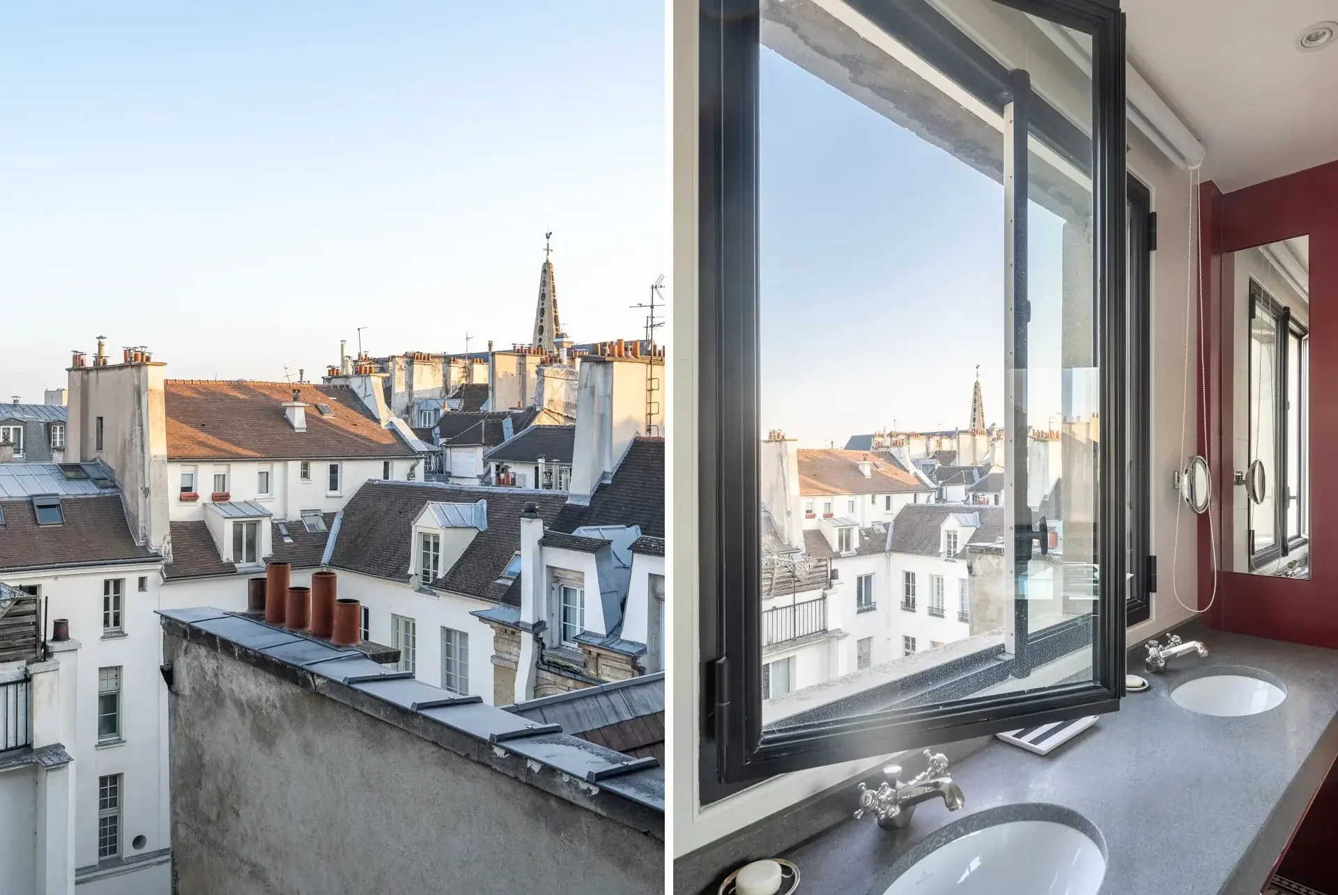 Image du bien : Appartement en dernier étage avec ascenseur et vues sur la Seine 11