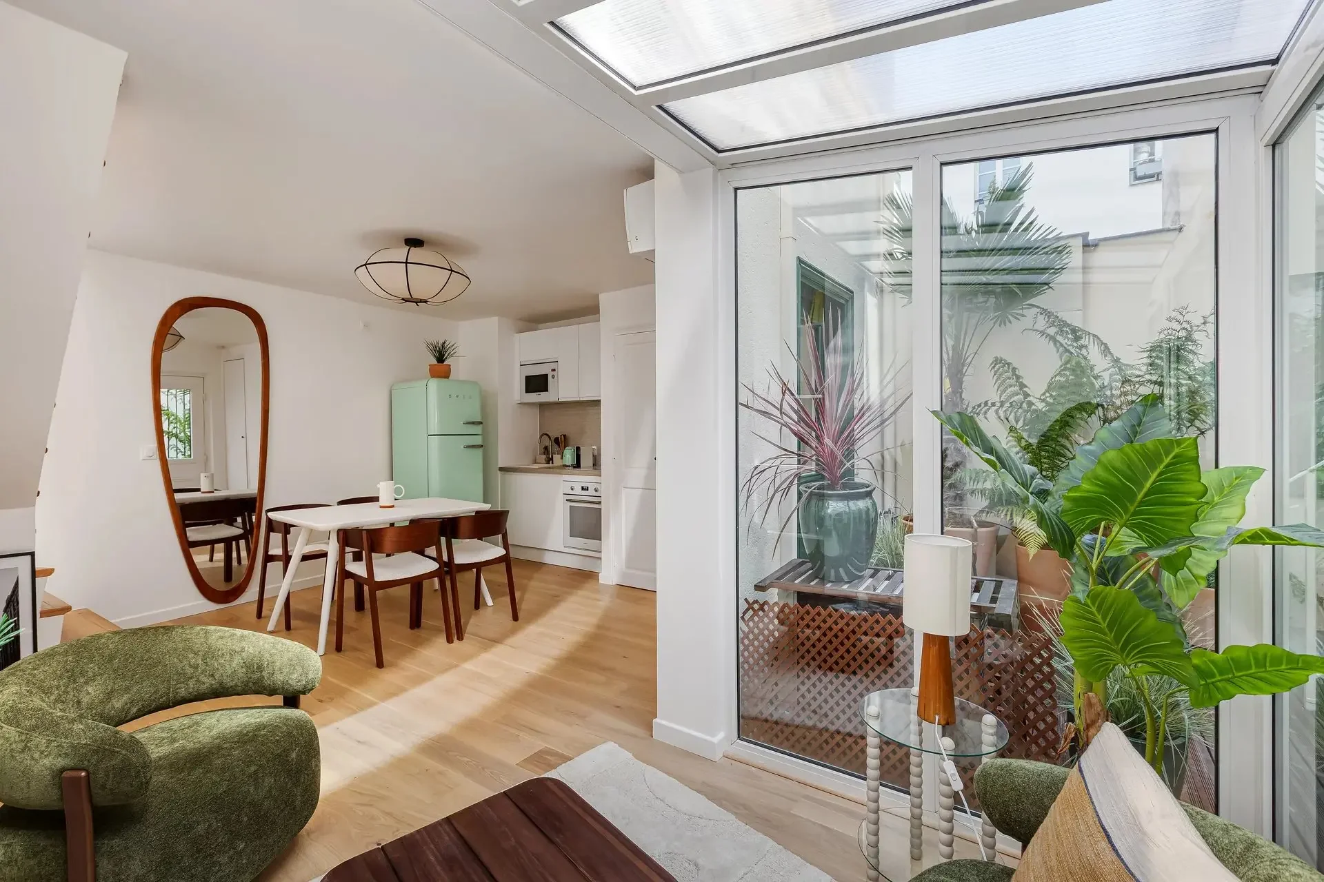 Image du bien : Maison de ville avec terrasse arborée 7