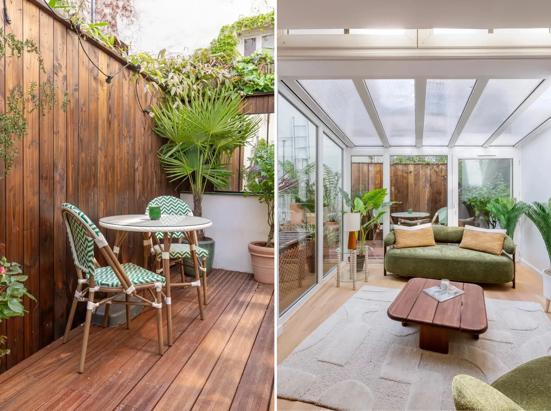 Image du bien : Maison de ville avec terrasse arborée 11