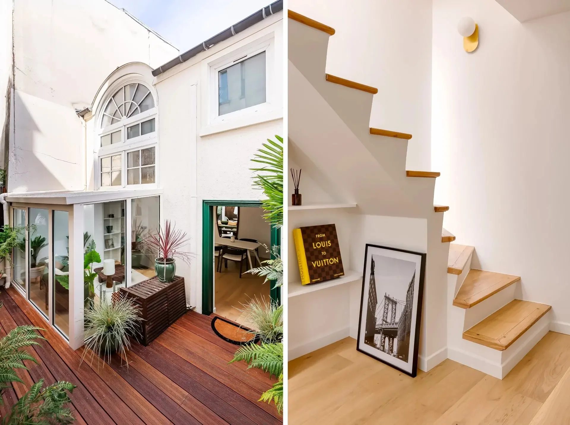 Image du bien : Maison de ville avec terrasse arborée 9