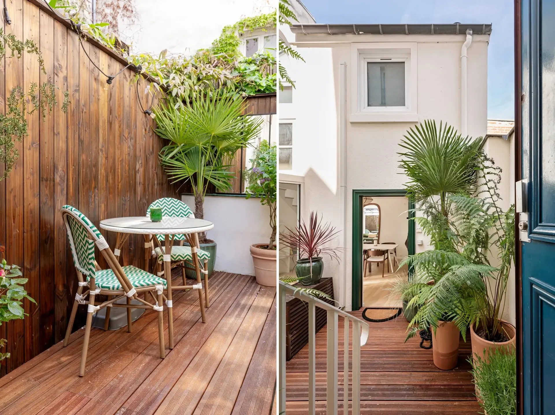 Image du bien : Maison de ville avec terrasse arborée 12