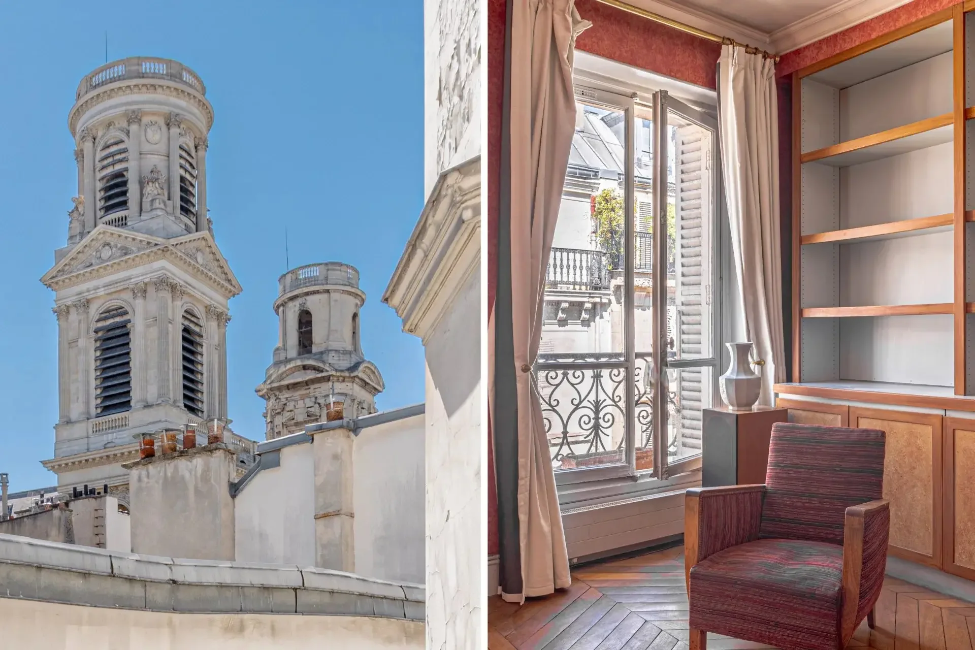 Saint Germain des près, le charme d'un appartement classique parisien