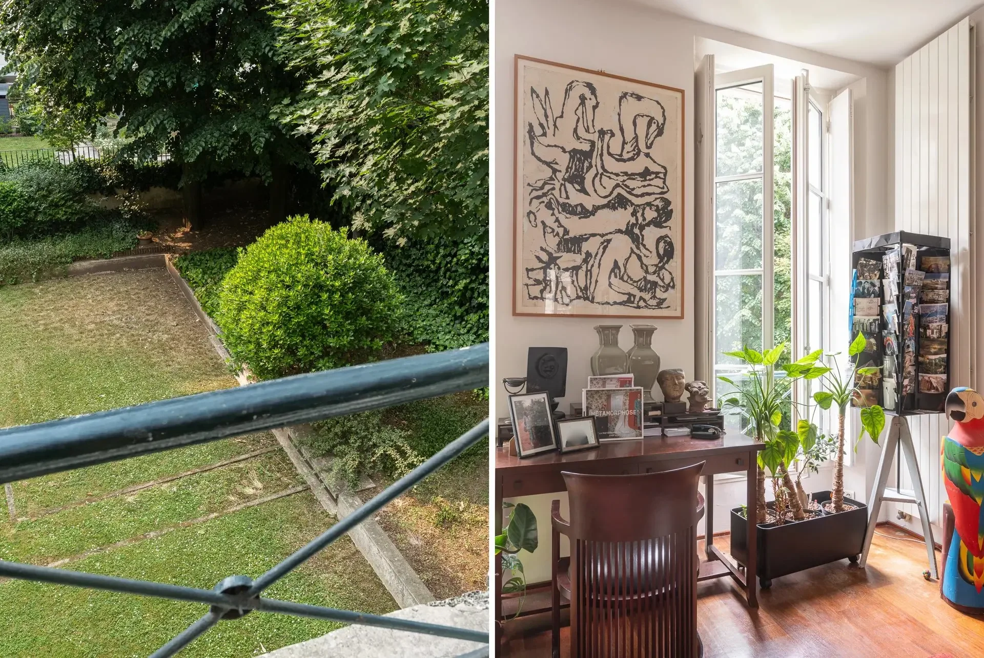 Image du bien : Duplex beaux volumes vue dégagée sur jardin 9