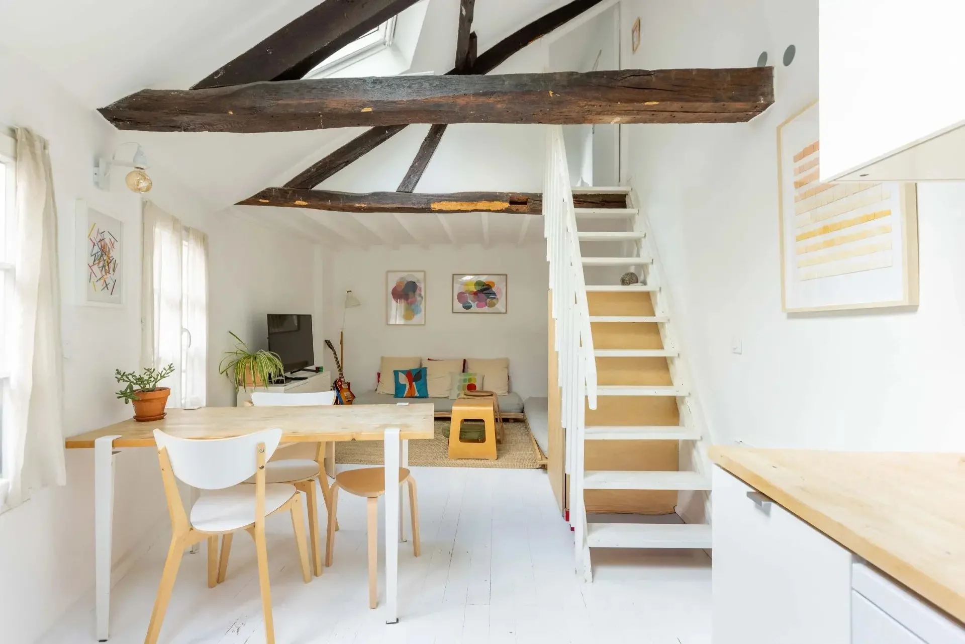 Loft en dernier étage