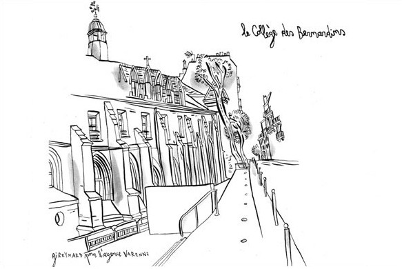 Dessin Maubert - Mutualité Guillaume Reynard Varenne