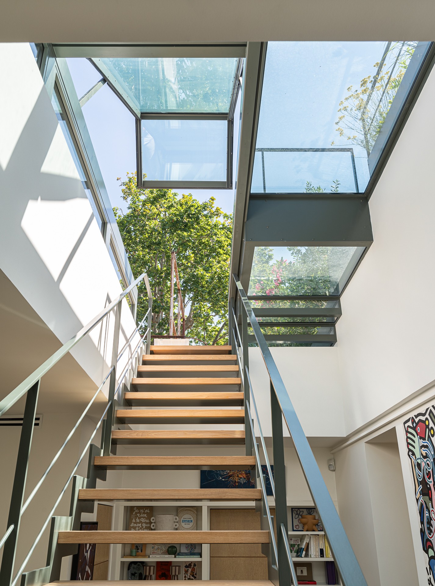 Escalier Atelier Paris Jean Dubuffet Maison Varenne Immobilier Luxe Paris