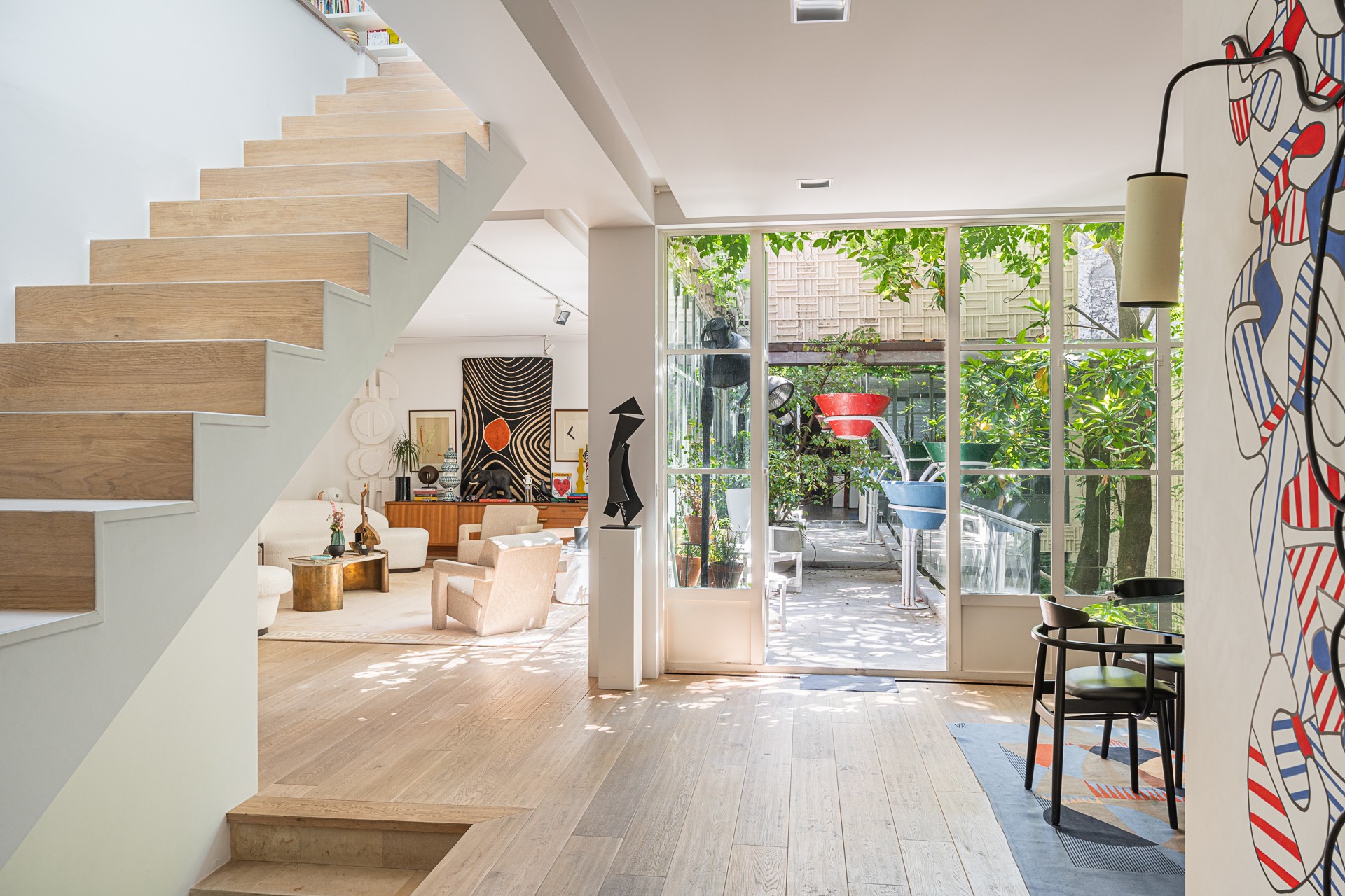 Interieur Atelier Paris Jean Dubuffet Maison Varenne Immobilier Luxe Paris