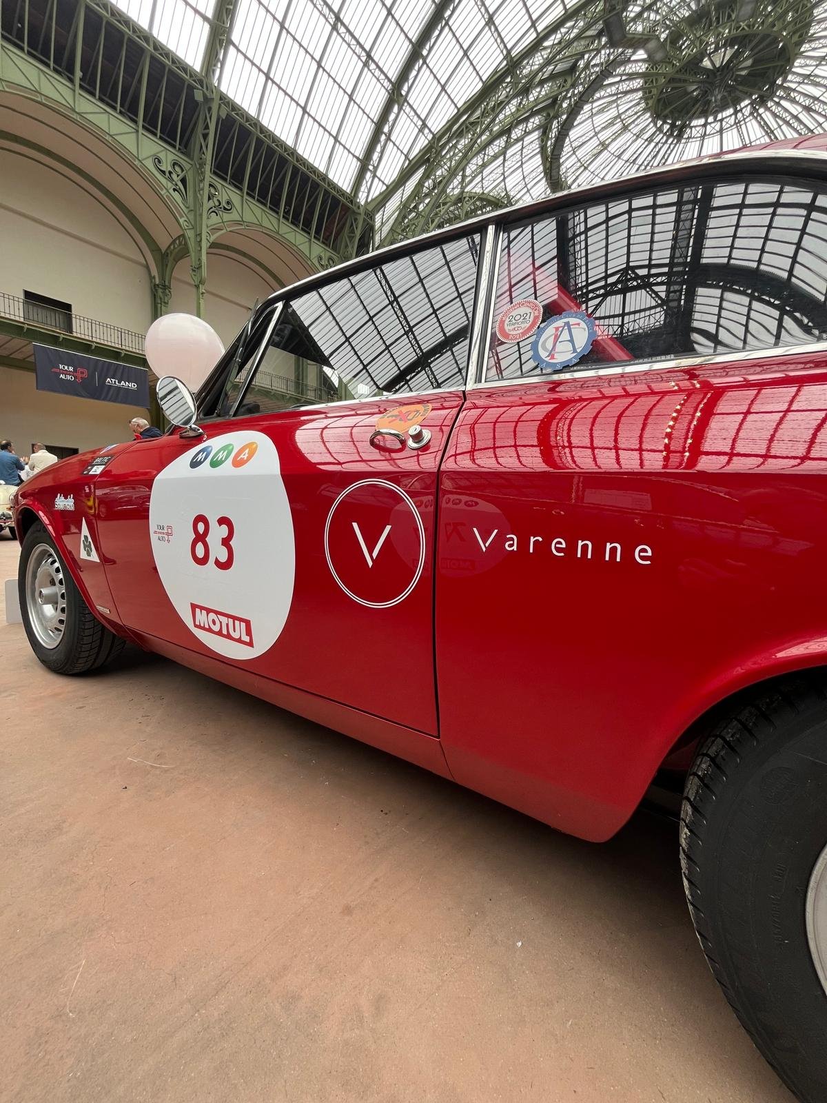 Alfa Romeo Giulia Sprint GT 35 ans Tour Auto Varenne